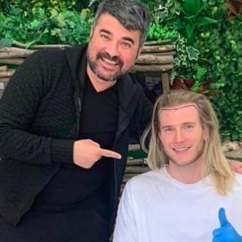 Karius, Türkiye'den ayrılmadan önce saç ektirdi