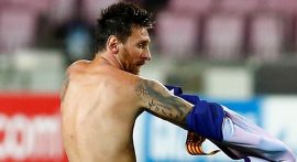 Barcelona'da Messi şoku