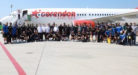 Alanyaspor kafilesi Norveç'te