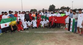 Barış Pınarı Futbol Turnuvası'nda "dostluk" kazandı