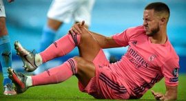Real Madrid'de Eden Hazard sakatlandı