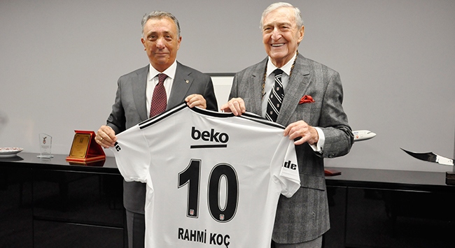 Beşiktaş’tan Rahmi Koç’a geçmiş olsun mesajı