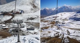 Hakkari'deki Merga Bütan Kayak Merkezi sezona hazır