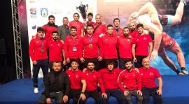 Milli güreşçiler Hırvatistan'da takım halinde şampiyon oldu