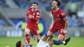 Liverpool'da Diogo Jota en az 6 hafta yok