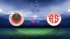 Antalyaspor Gençlerbirliği deplasmanında