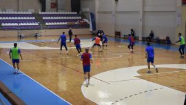 Belçika'nın futsal takımı kamp için Afyonkarahisar'ı tercih etti
