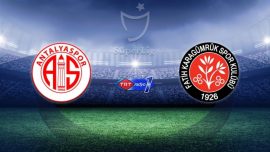 Fatih Karagümrük'ün rakibi Antalyaspor