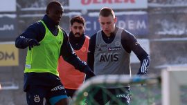 Fenerbahçe'de Attila Szalai ilk idmanına çıktı