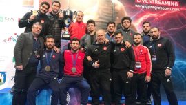 Güreş Milli Takımı Hırvatistan'da şampiyon oldu
