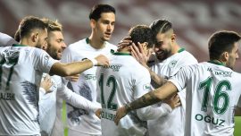 Konyaspor'un golleri yabancı oyunculardan