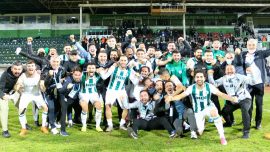 TFF 1 Lig'de ilk yarının lider Giresunspor