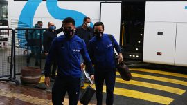 Trabzonspor kafilesi Antalya'ya gitti