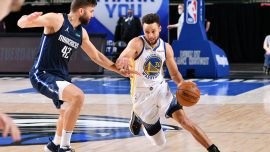 Curry'nin 57 sayısı Warriors'a yetmedi