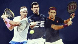 Federer, Nadal ve Djokovic'in kortlardaki hakimiyeti bitmiyor