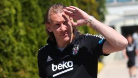 Beşiktaşlı Hırvat futbolcu Domagoj Vida'ya milli davet