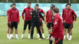 A Milli Takım Almanya'daki hazırlıklarını sürdürüyor
