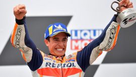 MotoGP'de zafer Marc Marquez'in