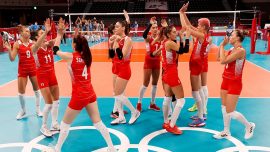 A Milli Kadın Voleybol Takımı'nda çeyrek final gururu