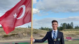 Milli golfçü Can Gürdenli'den bronz madalya