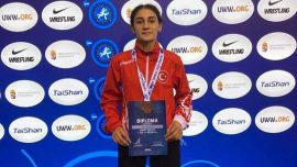 Milli sporcu Şevval Çayır'dan bronz madalya