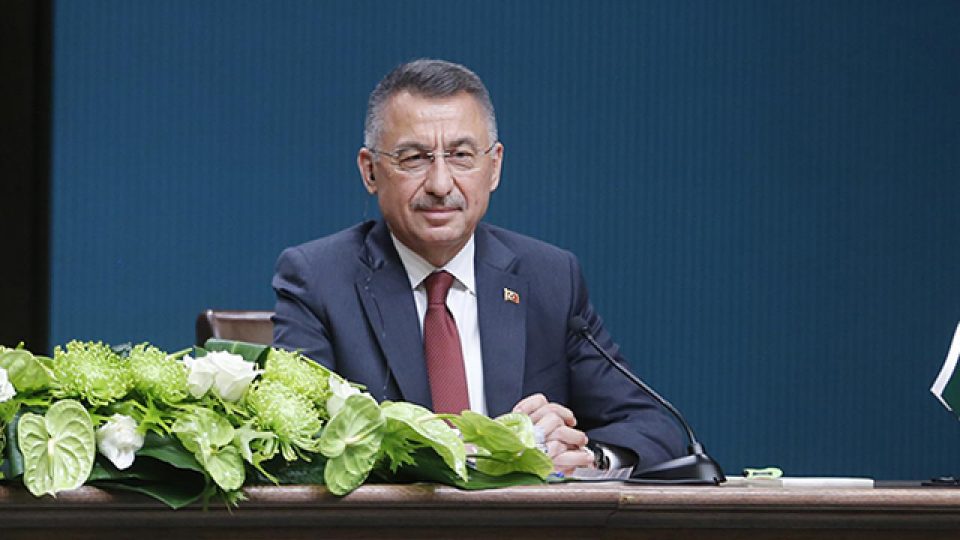 Cumhurbaşkanı Yardımcısı Oktay’dan Abdullah Öztürk ve Sevilay Öztürk’e tebrik