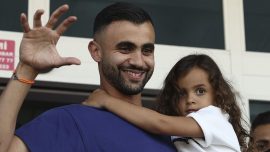 Rachid Ghezzal Beşiktaş için İstanbul'da