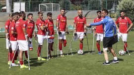Ampute Milli Takımı Avrupa Şampiyonası'ndaki ilk maçına çıkacak