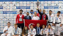 Avrupa Gençler Judo Şampiyonası'nda Türkiye gümüş madalya kazandı