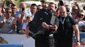 "Dünyanın en güçlü sporcuları" Alanya'da