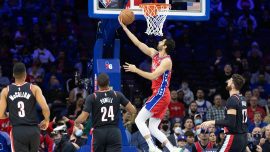 NBA'de Raptors, 76ers'ı yenerek üç maç sonra galip geldi