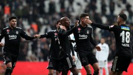 Beşiktaş'ta tur için tek golle yetti