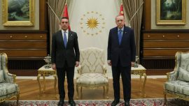 Cumhurbaşkanı Erdoğan, Fenerbahçe Başkanı Ali Koç'u kabul etti