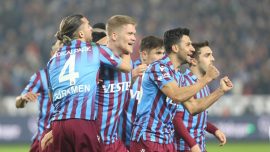 Trabzonspor'un hücumcularından gollü performans