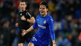 Enes Ünal Getafe'de ocak ayının futbolcusu seçildi