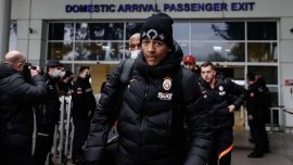 Galatasaray kafilesi Antalya'da