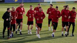 A Milli Takım Portekiz maçı hazırlıklarını sürdürüyor