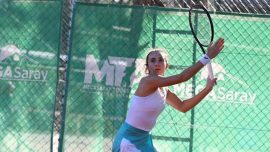 Milli tenisçi İpek Öz, W25 Antalya Series'te yarı finale çıktı