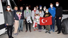 Ukraynalı yelkenciler Bodrum'da misafir ediliyor