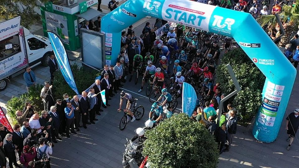57’nci Cumhurbaşkanlığı Türkiye Bisiklet Turu başladı