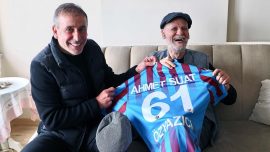 Abdullah Avcı'dan Ahmet Suat Özyazıcı'ya ziyaret
