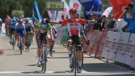Cumhurbaşkanlığı Bisiklet Turu'nun altıncı etabını Caleb Ewan kazandı