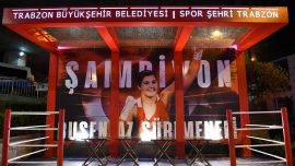 Trabzon'da spor temalı durak çalışması