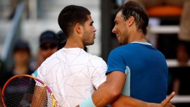 Madrid Açık'ta Carlos Alcaraz Rafael Nadal'ı eledi