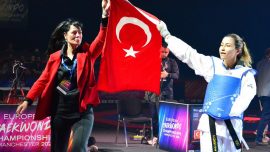 Milli para tekvandocu Gamze Gürdal'dan altın madalya
