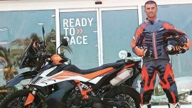 Milli sporcu Serkan Özdemir Yunanistan'da birinci oldu