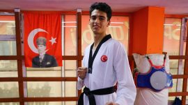 Milli tekvandocu Ozan Toytoğlu'nun hedefi Fransa'da madalya