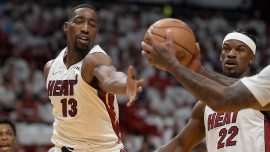 NBA Doğu Konferansı finalinin ilk maçını Heat kazandı