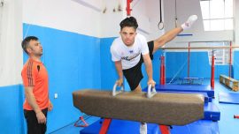 Özel sporcu Birkan'ın hedefi dünya şampiyonluğu