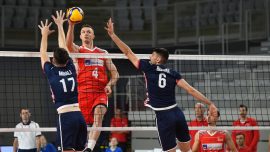 A Milli Erkek Voleybol Takımı finalde Çekya'ya yenildi